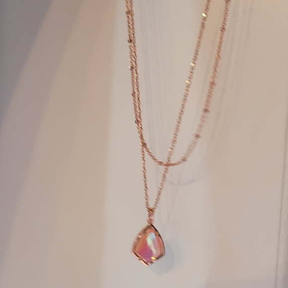 NWT BEAUTIFUL KENDRA SCOTT FACETED EARRINGS & LAYERED NECKLACE BUNDLE - Picture 7 of 13